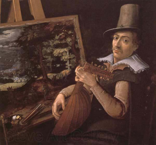 Paul Bril Self-Portrait Spain oil painting art